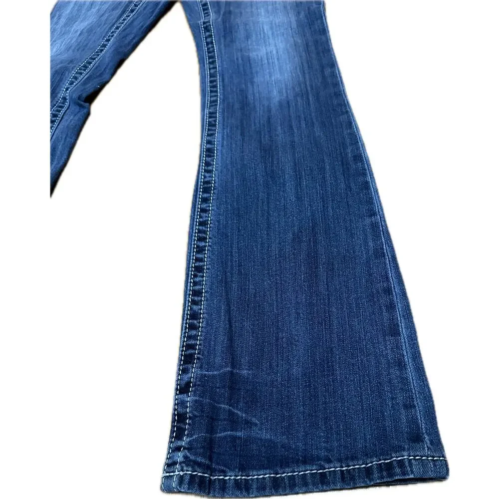 Authentic Harley-Davidson Women's Low Rise Boot Cut Jeans - Picture 6 of 11